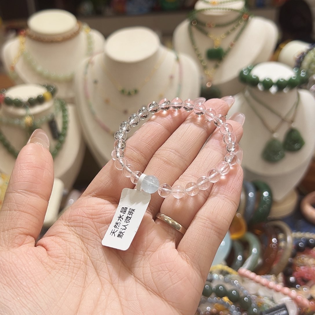 未镶嵌手链水晶S***g