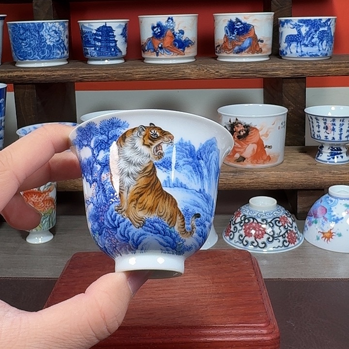 杯阳****目现代景德镇陶瓷杯