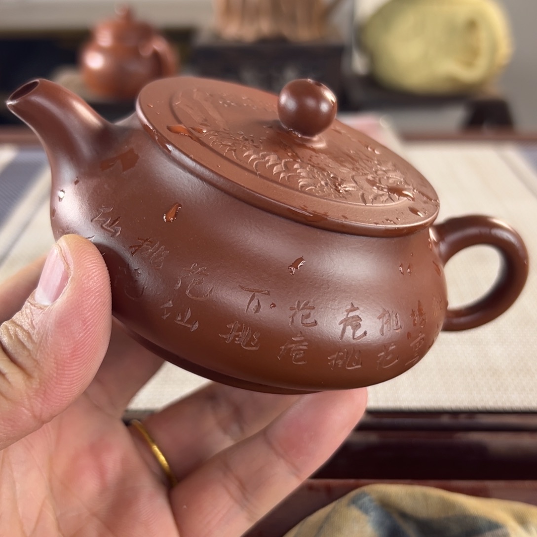 紫砂每天11点 微瑕茶壶