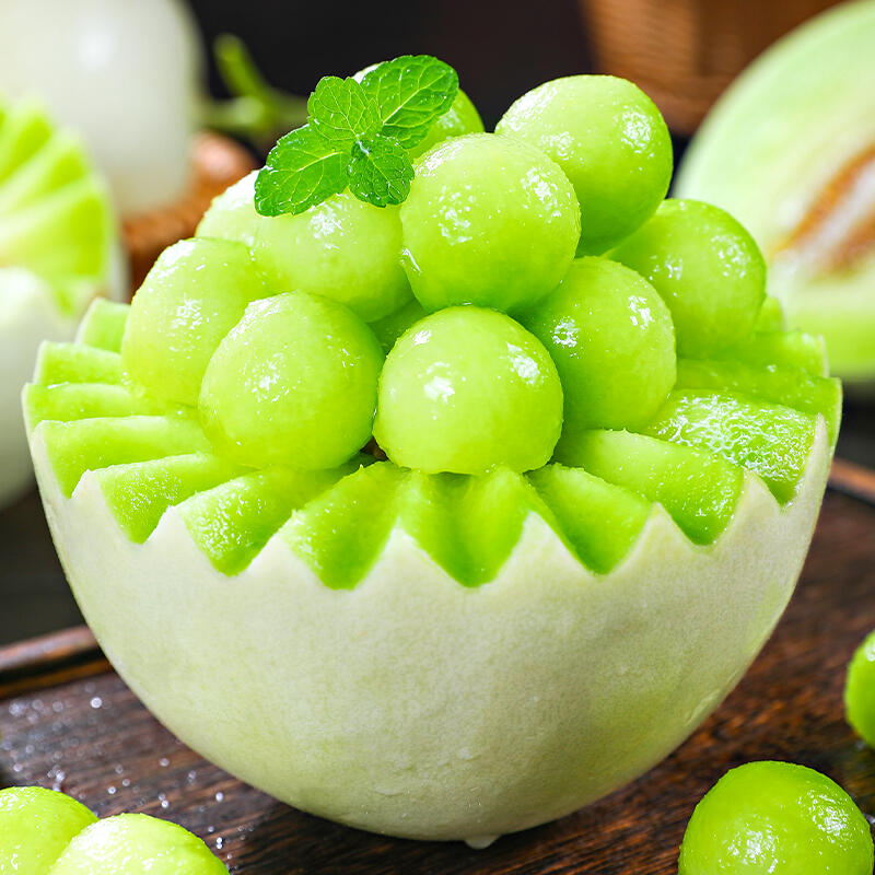 冰淇淋甜瓜 玉菇 头茬新鲜应季软糯香甜多汁现摘现发