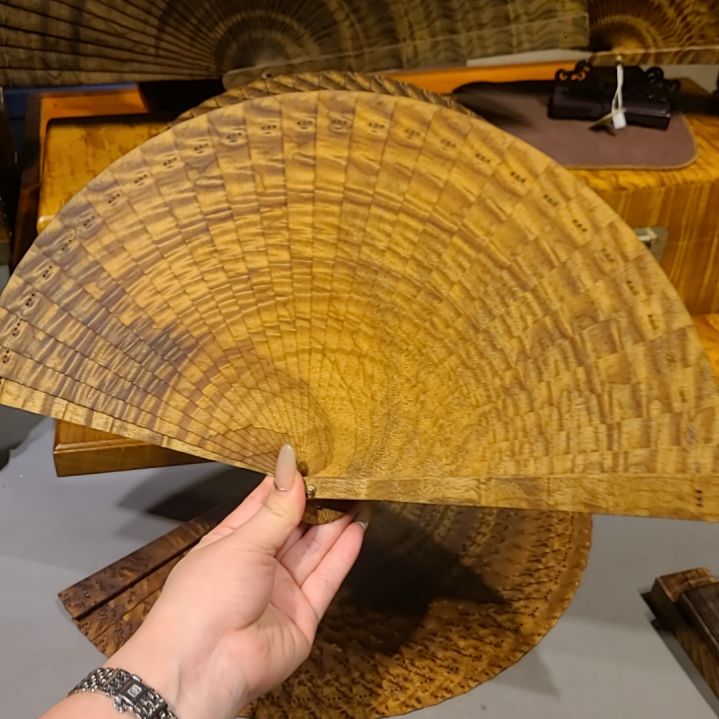 金丝楠21小叶桢楠金丝楠木苏扇