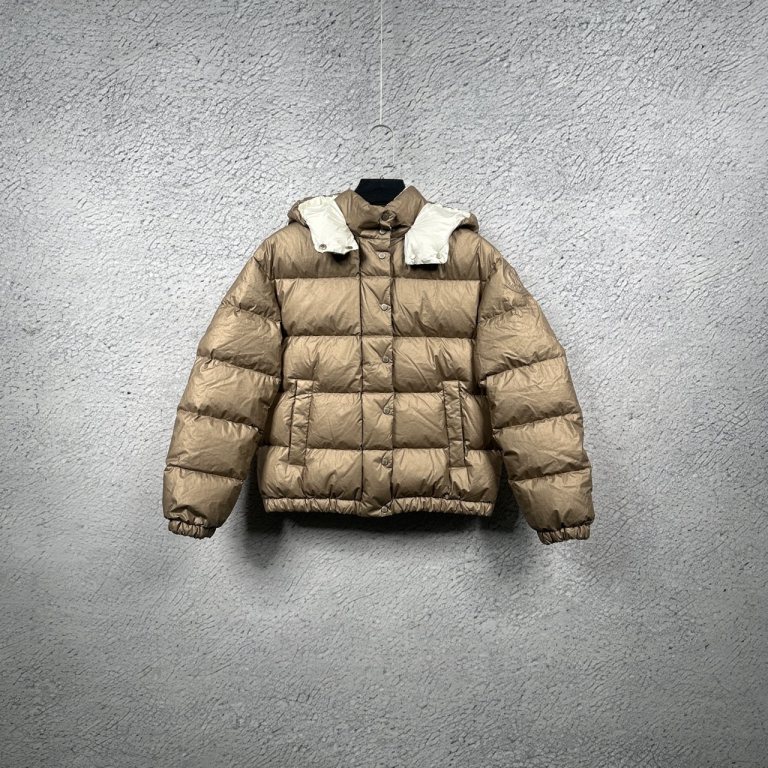 99新  Moncler 蒙口/盟可睐 Daos 香槟色面包羽绒服外套大童 S码