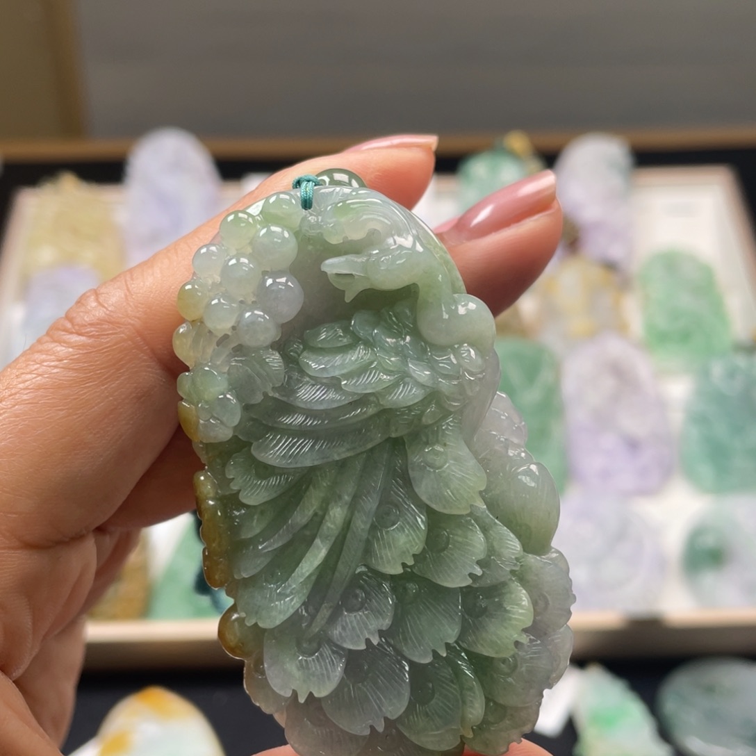 翡翠吊坠(不含链)未镶嵌