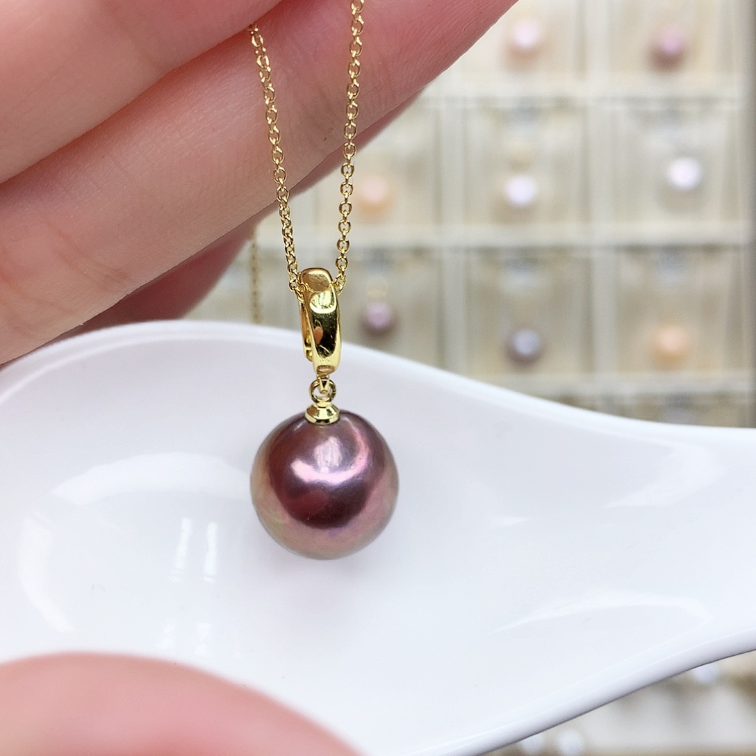 淡水珍珠颈饰合金