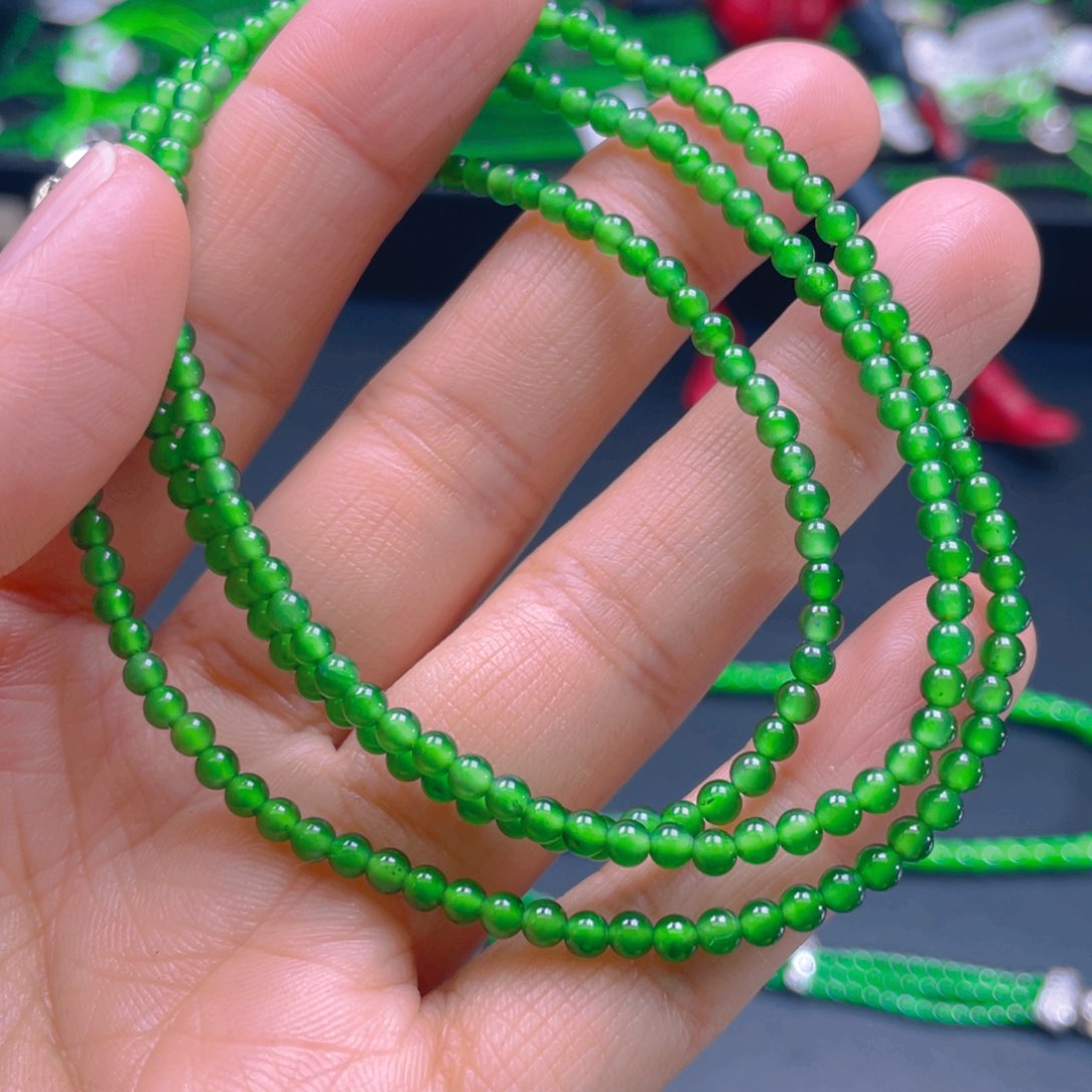 翡翠项链未镶嵌，1