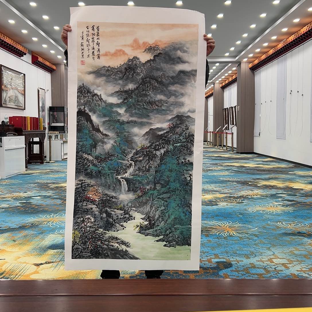 国画苏珊展览原作