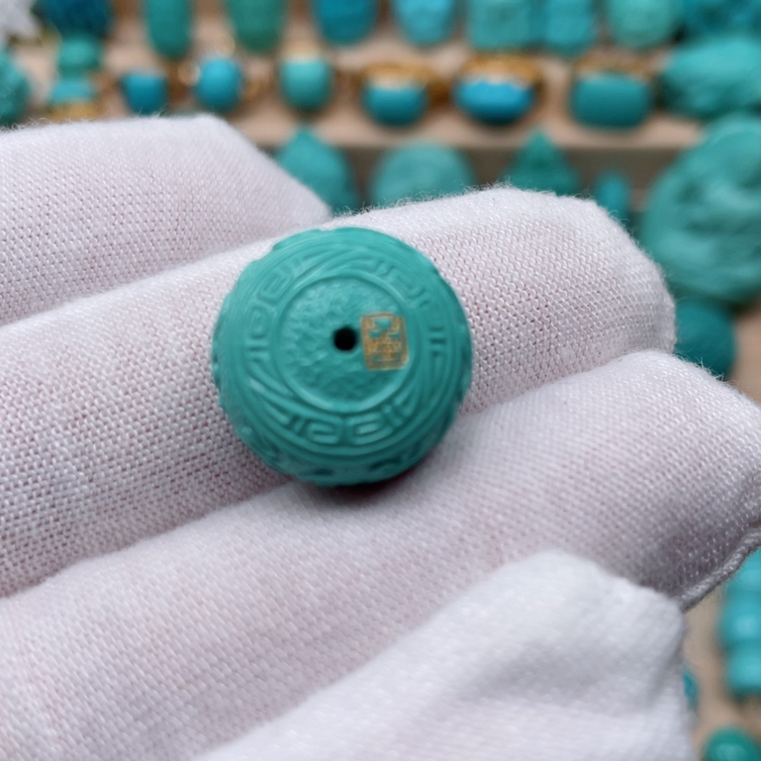 绿松石珠宝奇石未镶嵌