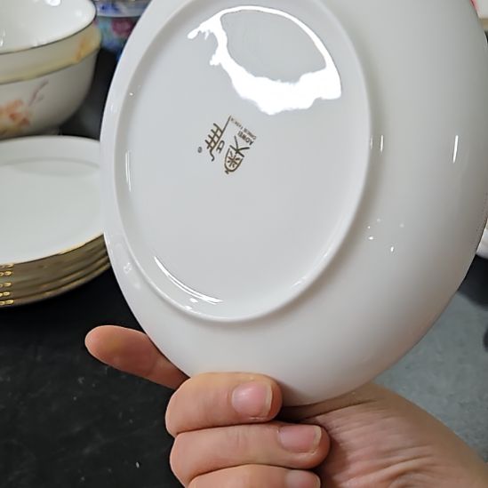 瓷片微瑕奥维6寸6个骨碟66666666