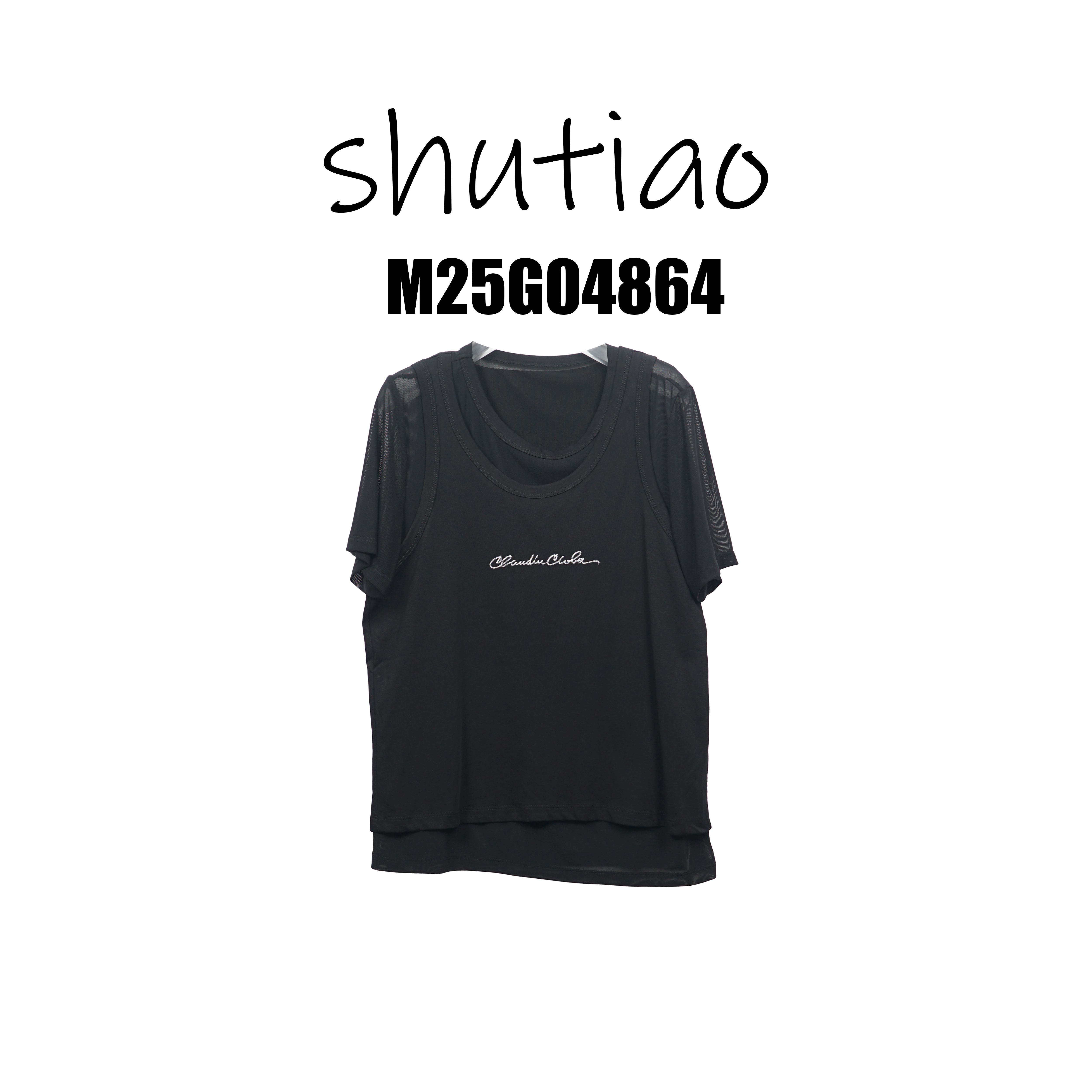 【SHUTIAO】2025夏季：新款小众设计款两件套M25G04864