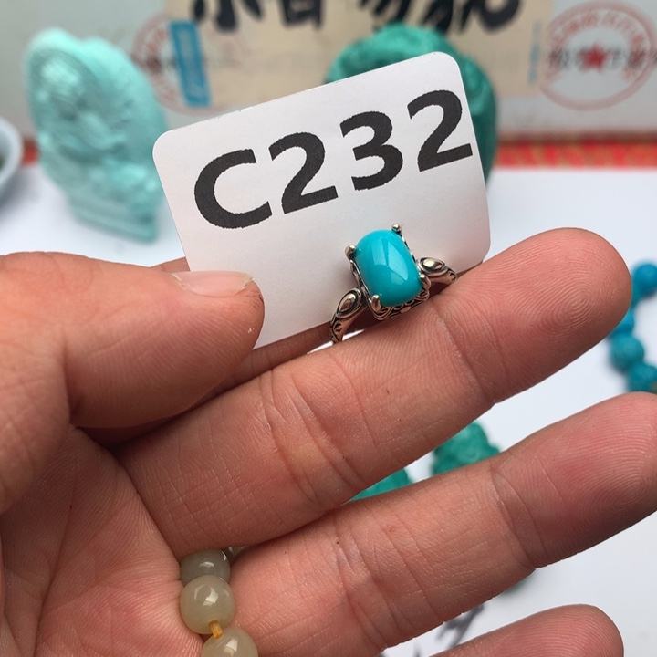 未镶嵌绿松石珠宝奇石锐**奇