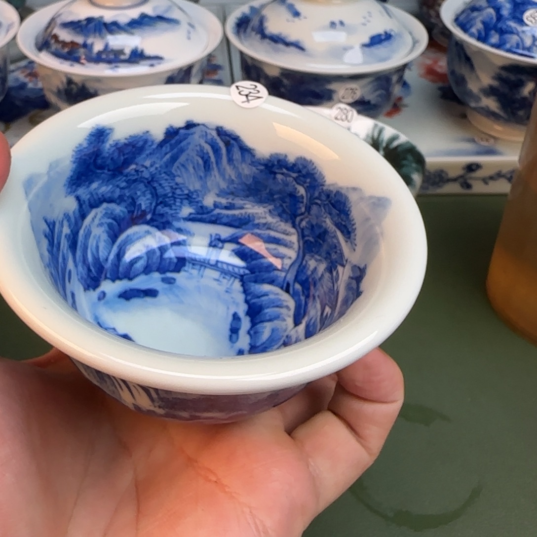 彦祖纯手工手绘茶具234