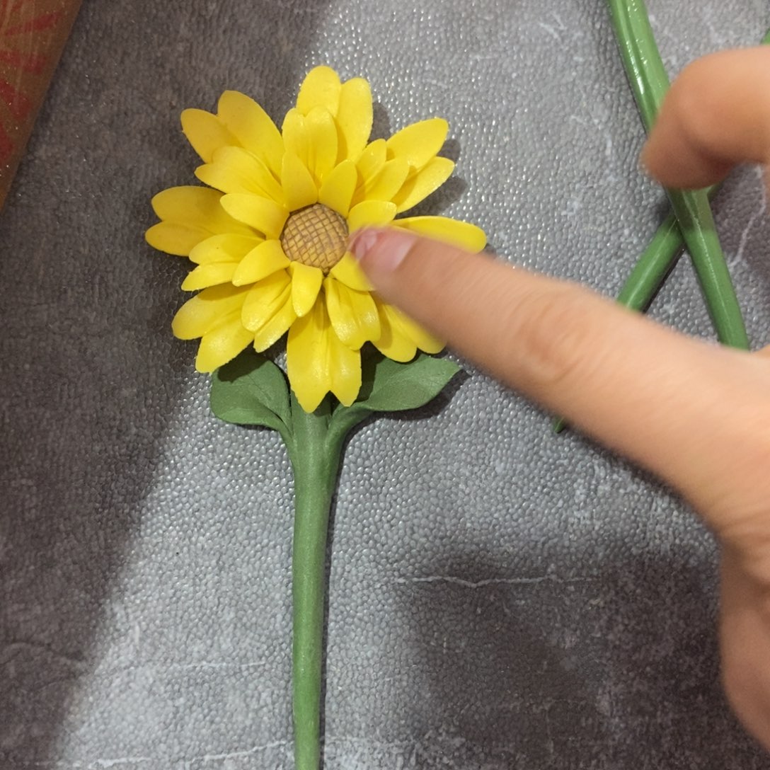 摆件陶瓷手工花摆件