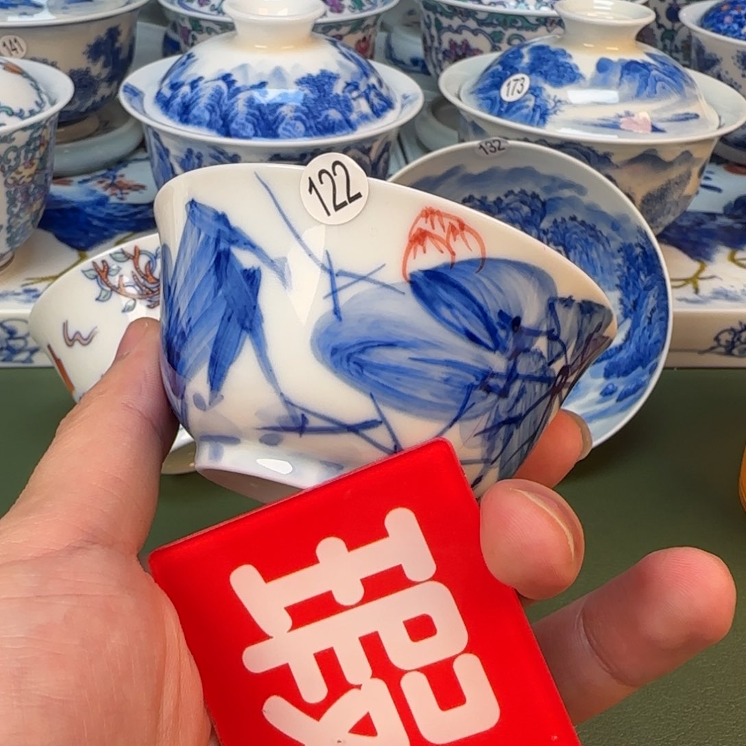 彦祖纯手工手绘茶具122