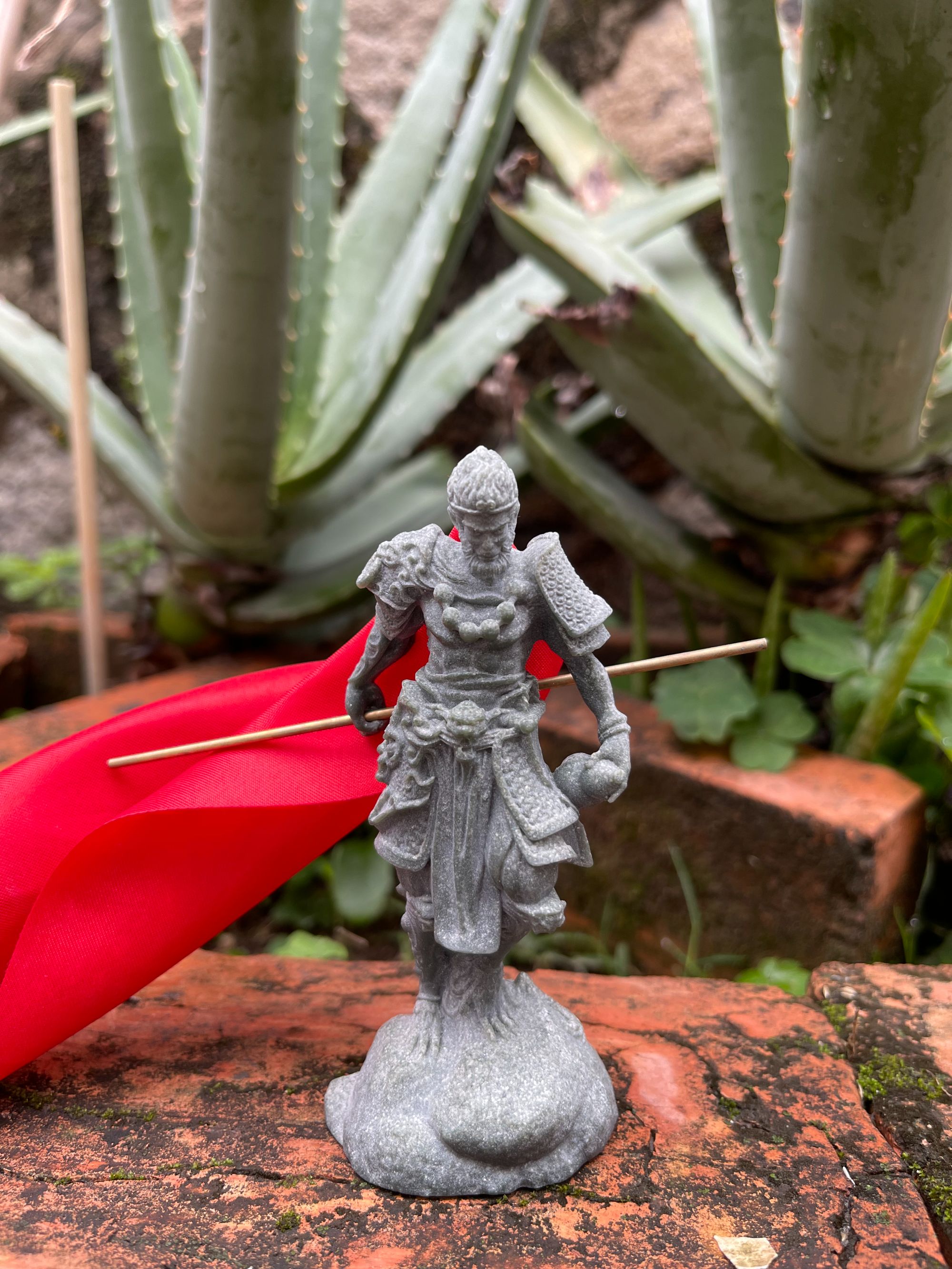 斗战胜佛黑悟空摆件茶桌茶室玄关摆件茶宠装饰新中式雕刻创意摆件