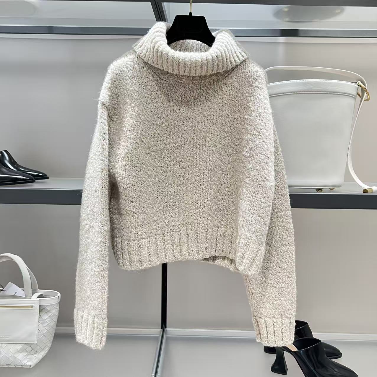 未使用 BOTTEGA VENETA/葆蝶家 蒙口/七七/女毛衣