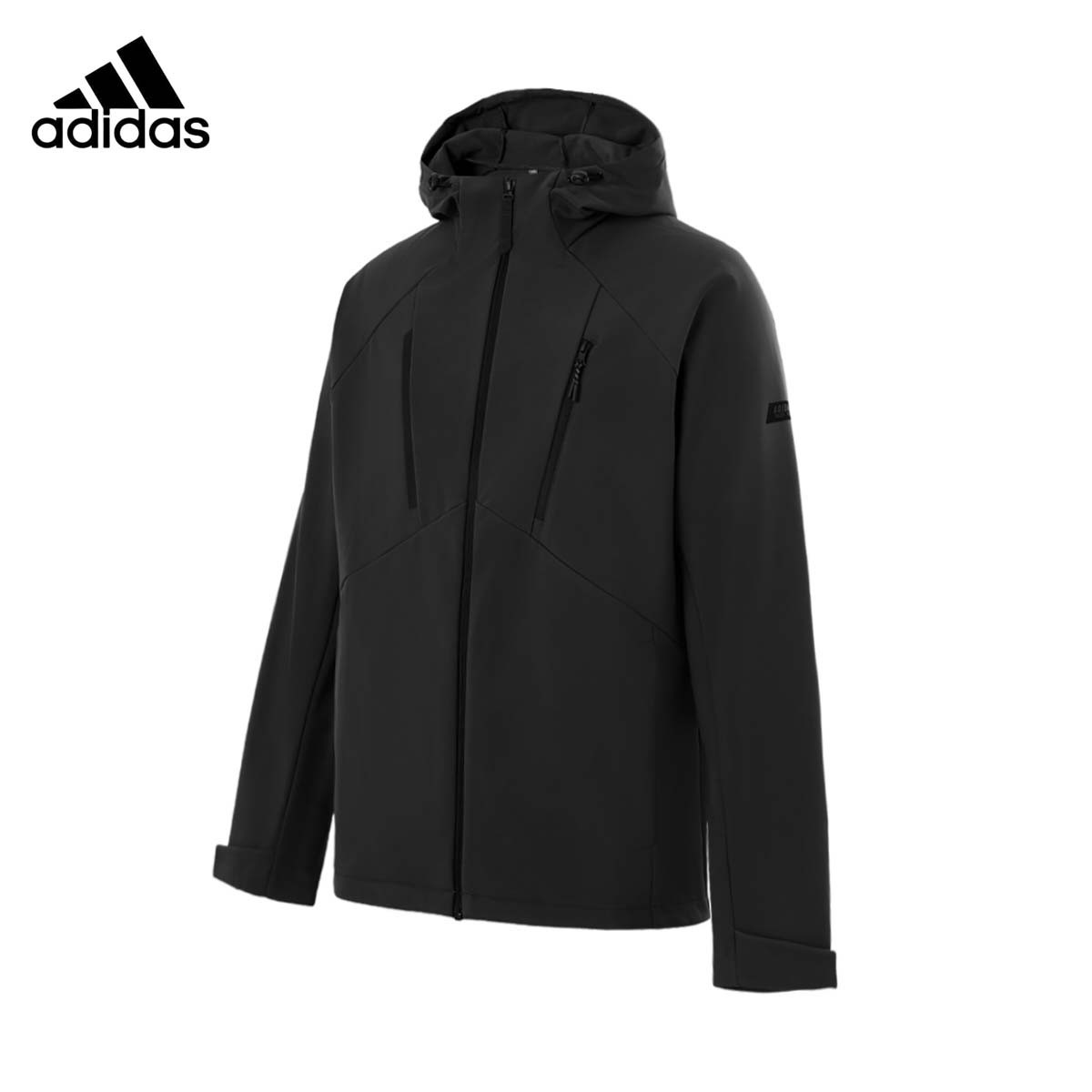 adidas/阿迪达斯夹克外套男款2025新款秋季茄克衫运动连帽 KG8966