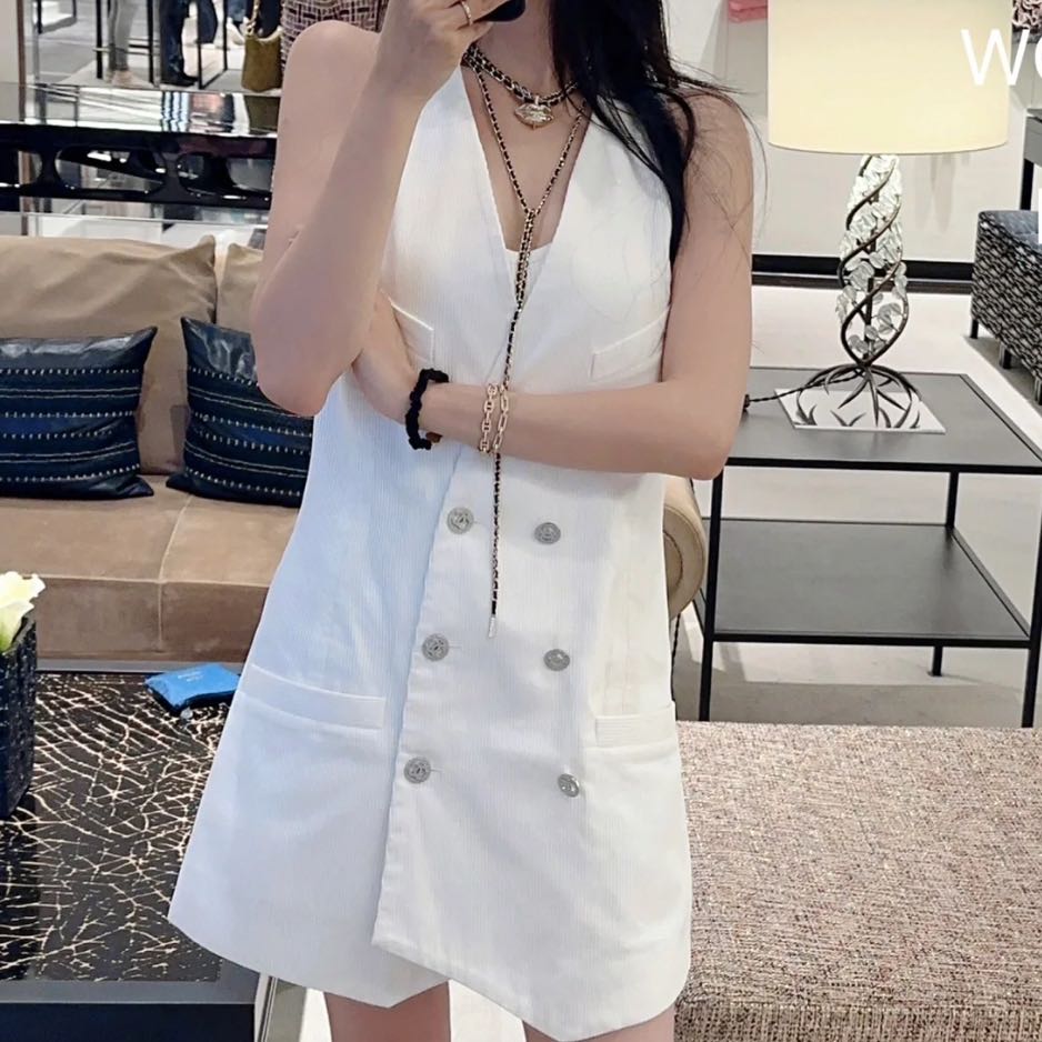 未使用 Chanel/香奈儿 马甲裙/36码/Abc398