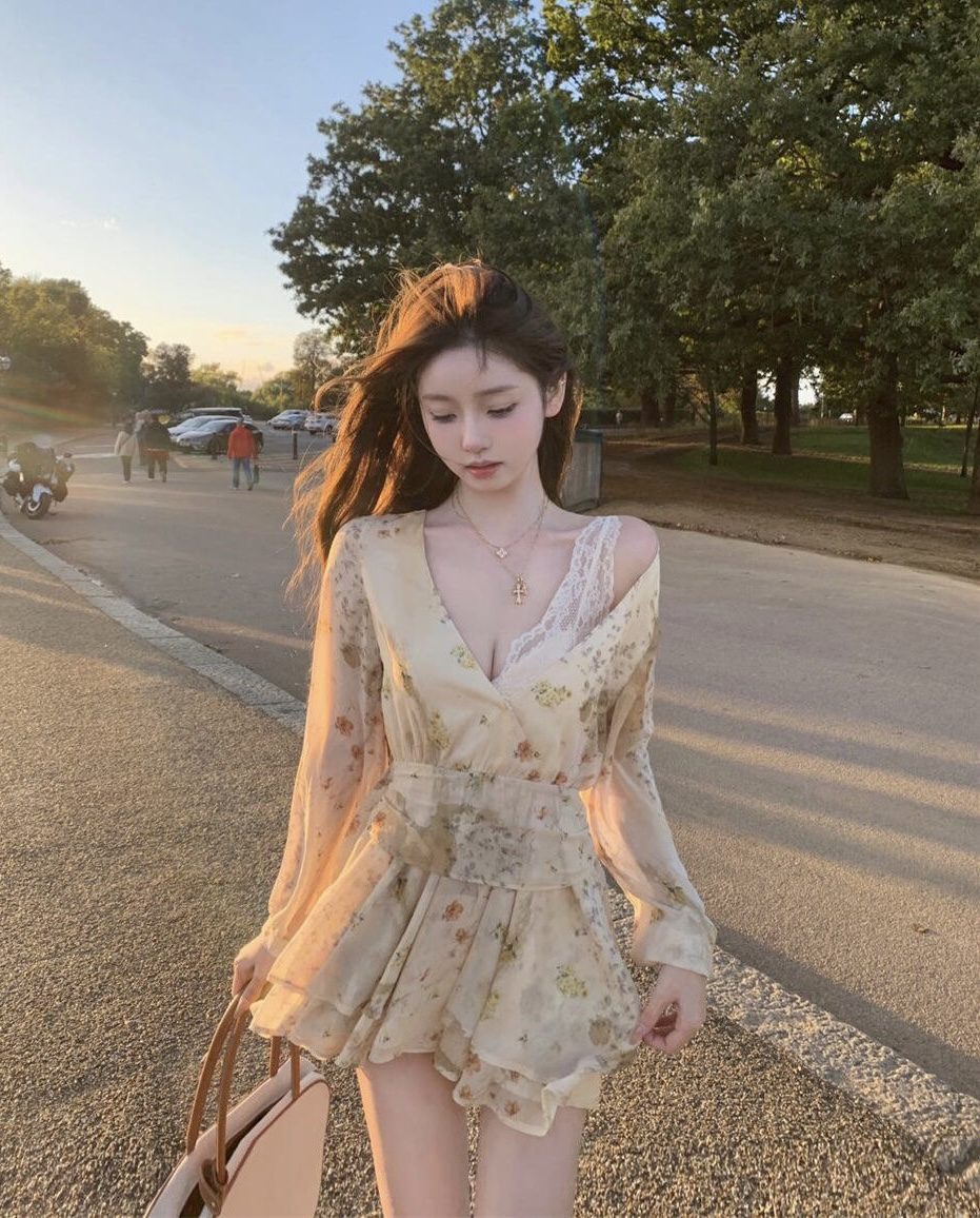 新疆包邮“碎花连衣”6012#衣长74 碎花连衣裙