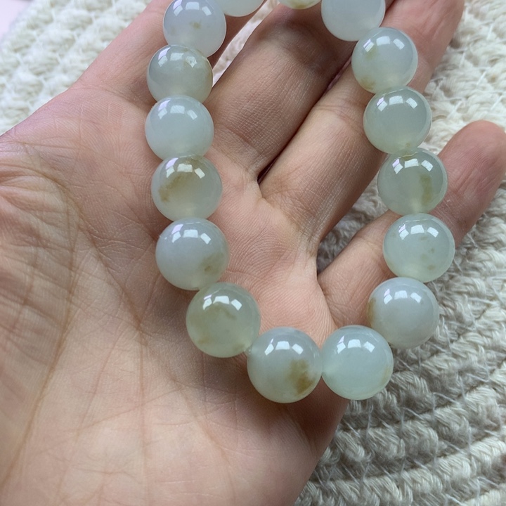 翡翠未镶嵌颈饰天然翡翠手串卡11.9