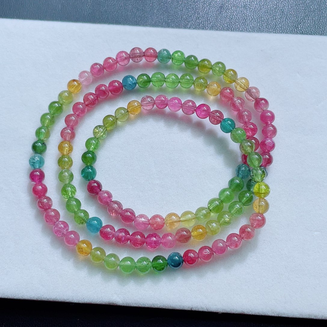 手链未镶嵌碧玺5mm左右