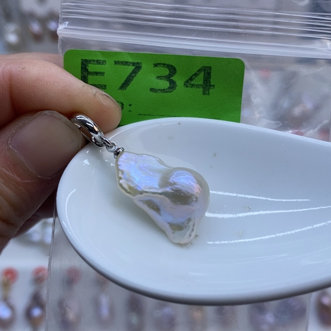 未镶嵌淡水珍珠美丽哦哦哦