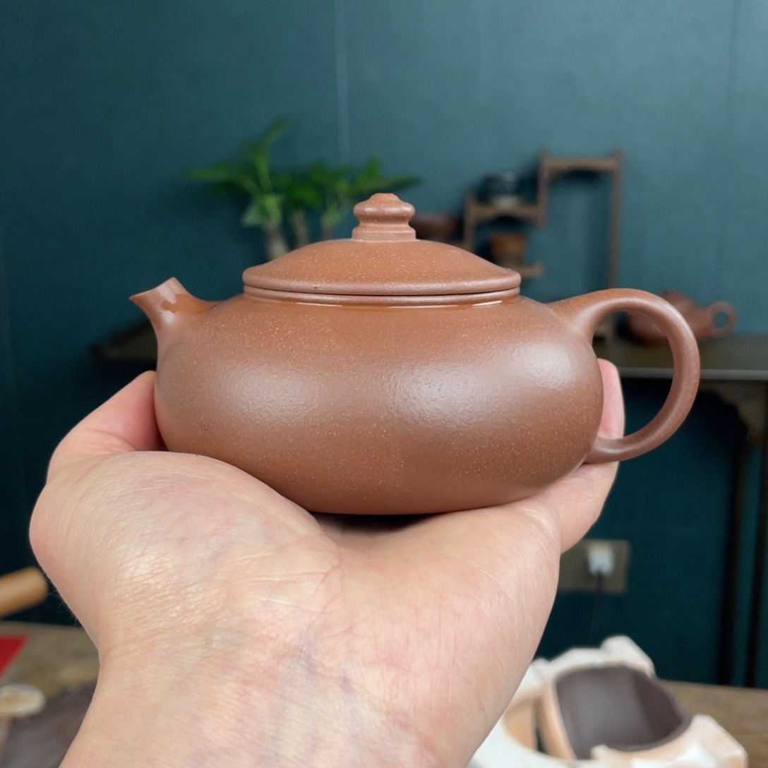 底槽青茶壶宜兴紫砂工艺