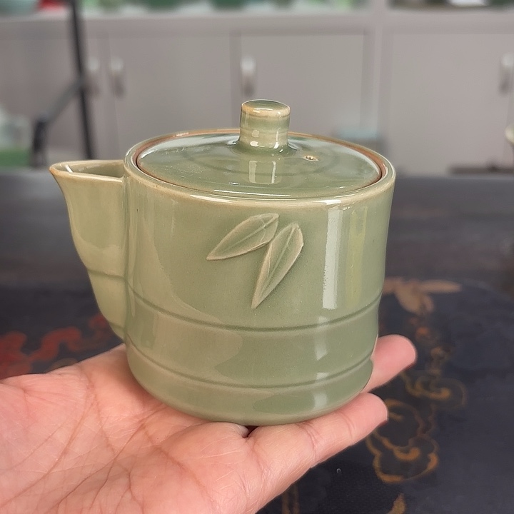 龙泉云间青瓷小米茶器