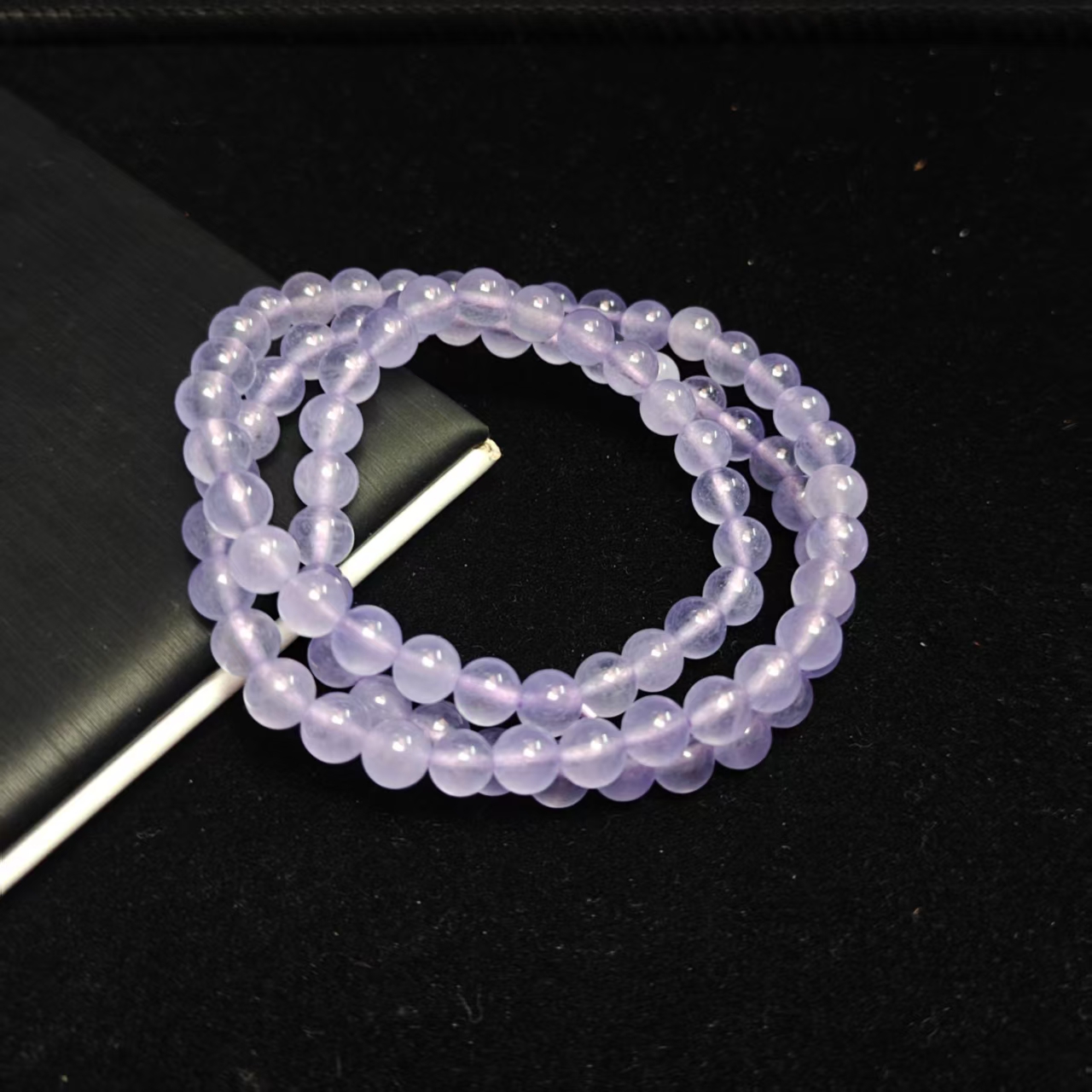 [停业清货]冰紫罗兰色6m三圈手串-210-多样性发一