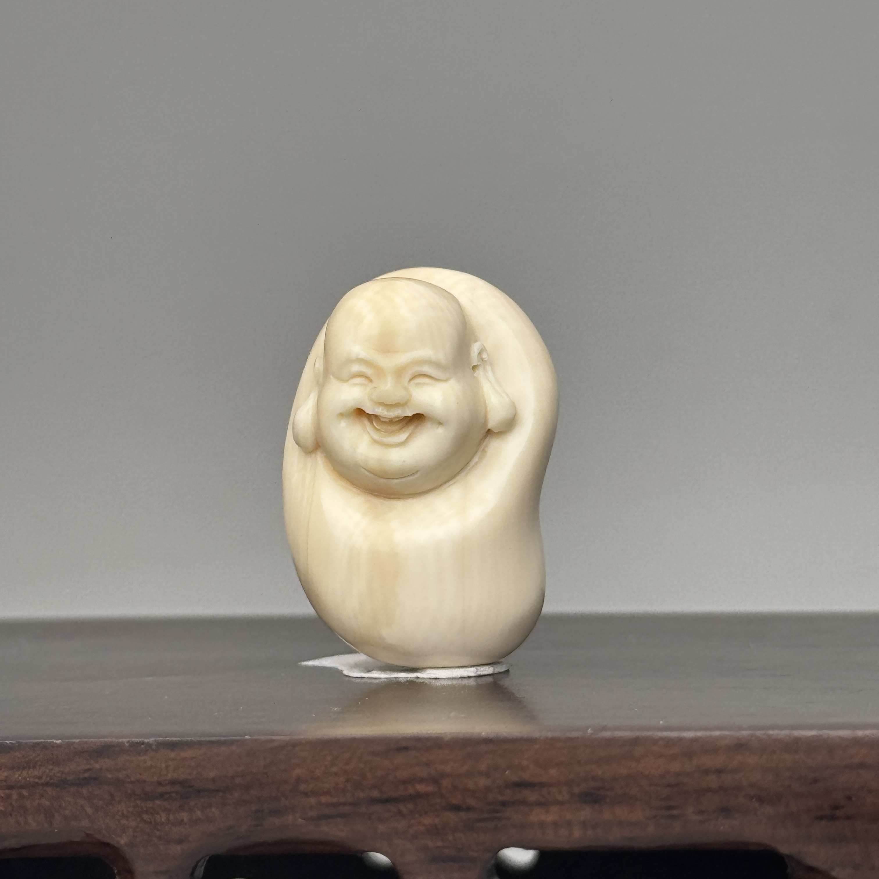 DEZHI/德志【弥勒】7.6g吊坠28*19*15mm猛犸牙A322（打孔吊坠绳）