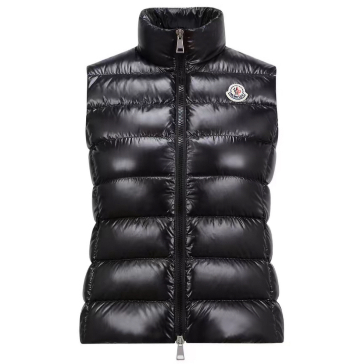 未使用 MONCLER GHANY女士经典款亮面羽绒马甲
