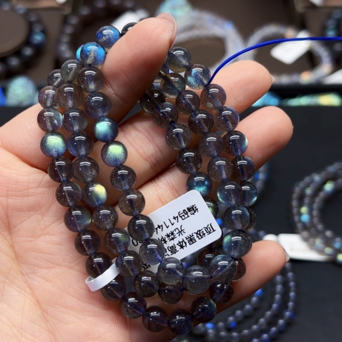 长石手链未镶嵌G***?7.2左右