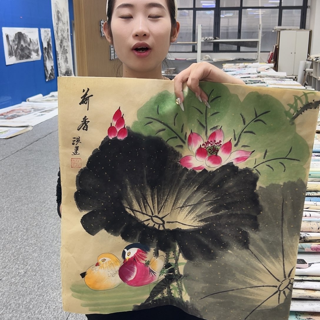 国画国画作品纯手绘