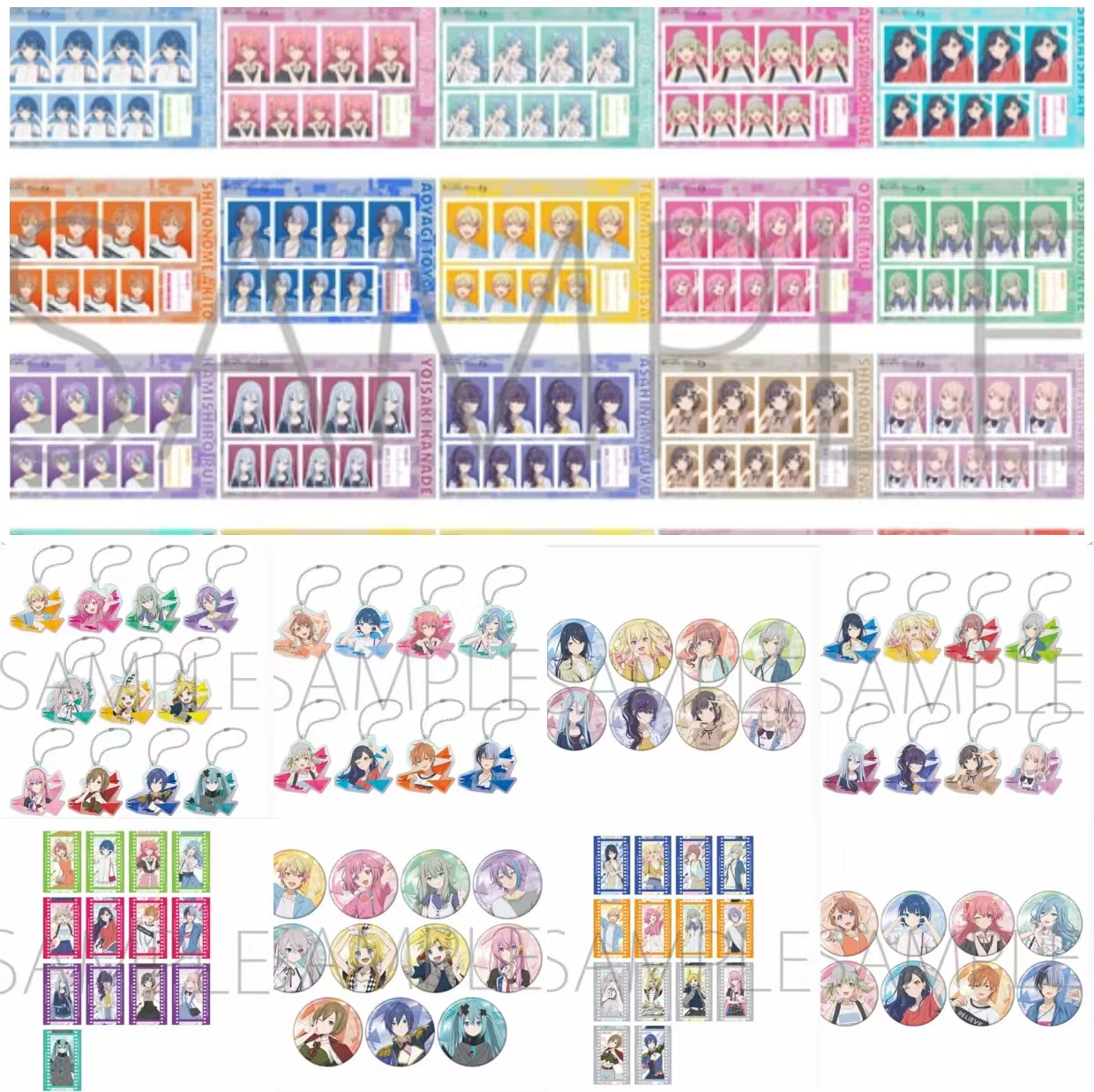 【日谷】世界计划pjsk剧场版周边