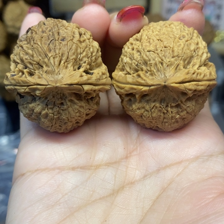 吊坠文玩核桃3虎头粗筋元宝