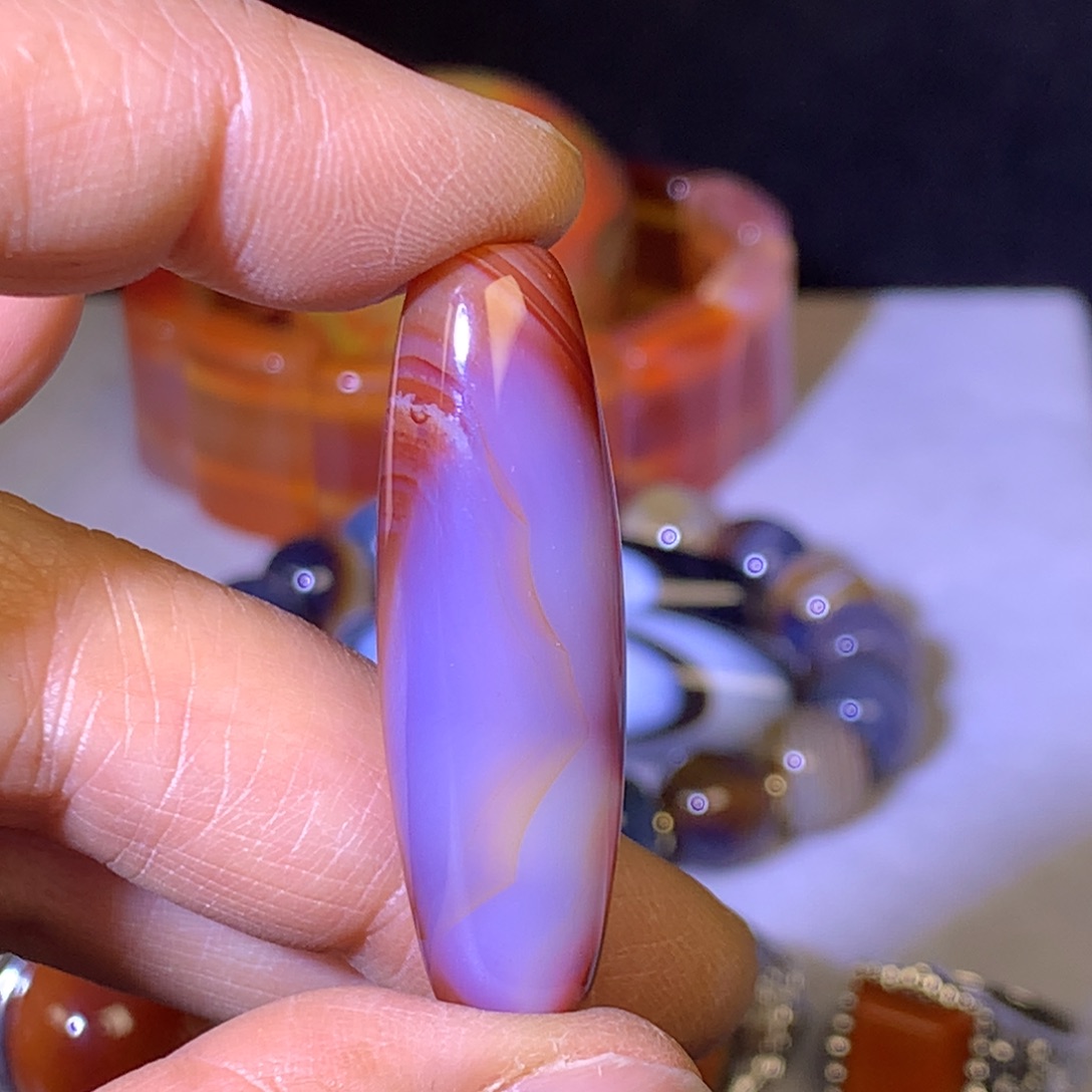 玛瑙/玉髓未镶嵌颈饰