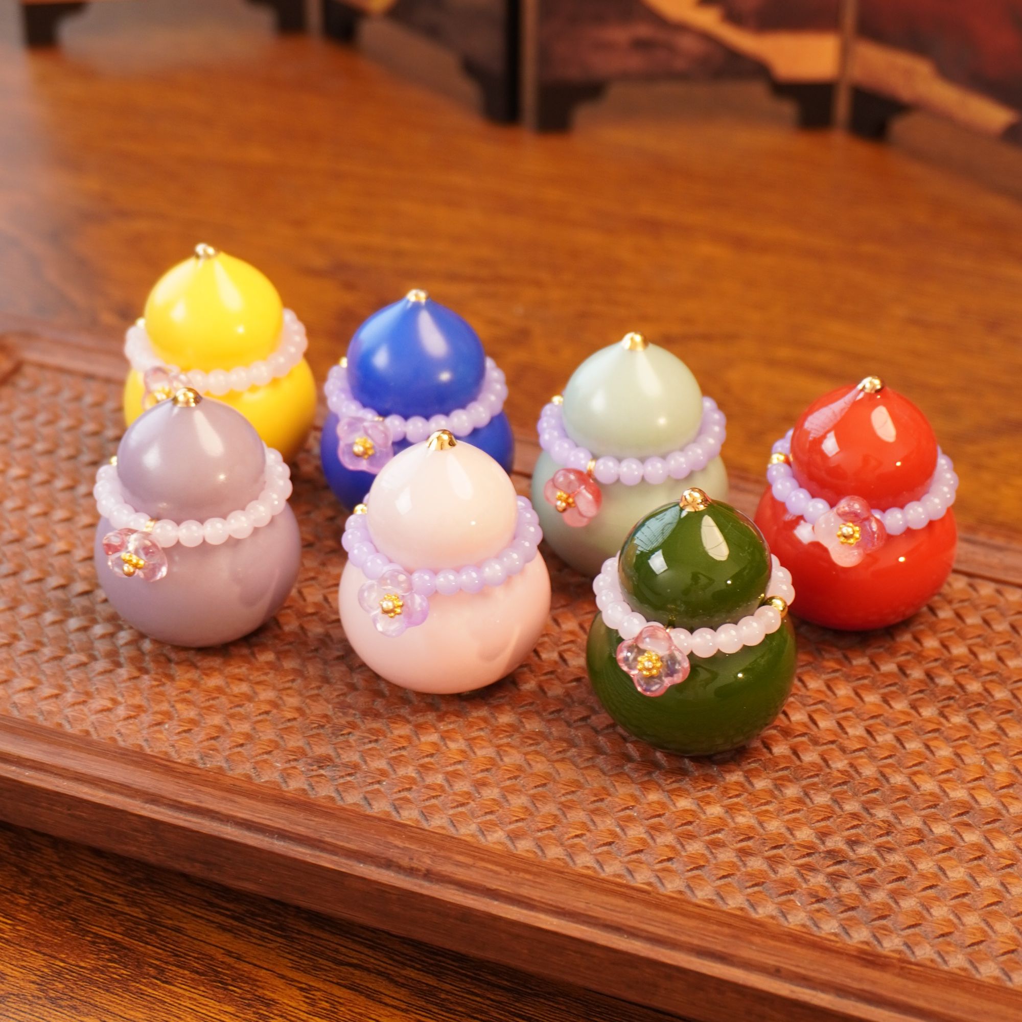 【糯叽叽葫芦茶宠】开片高档可爱陶瓷纯手工茶道茶玩车载家用个性