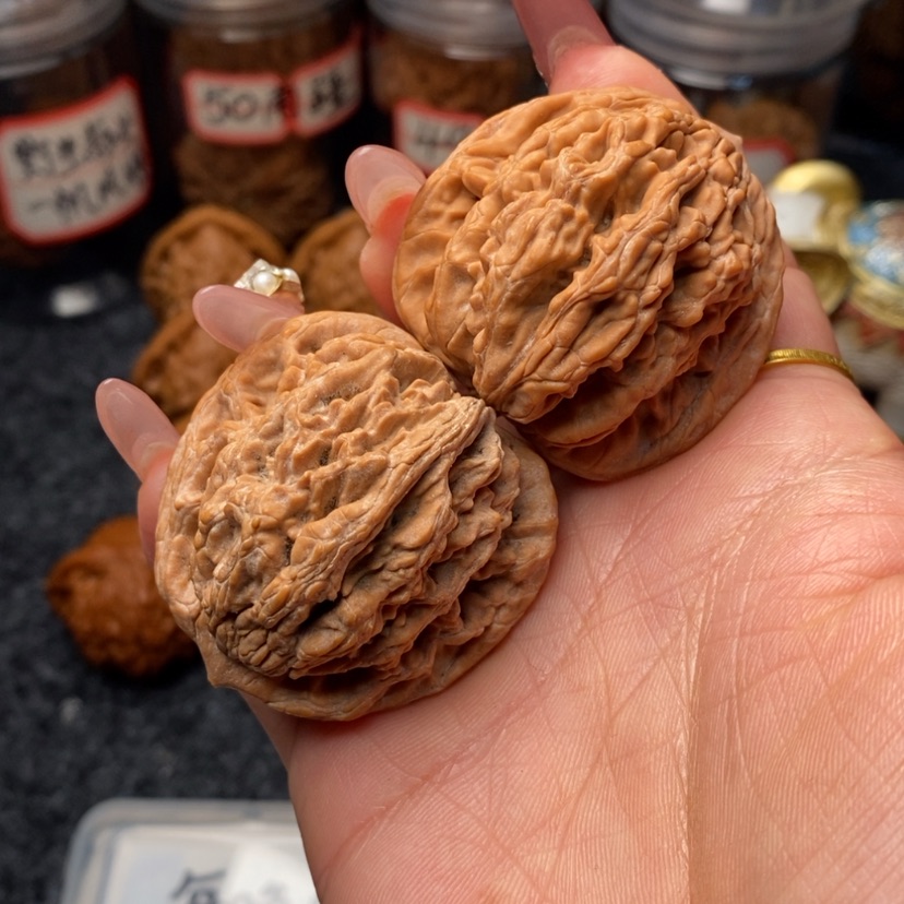 【闪购商品】文玩核桃把件290虎头……