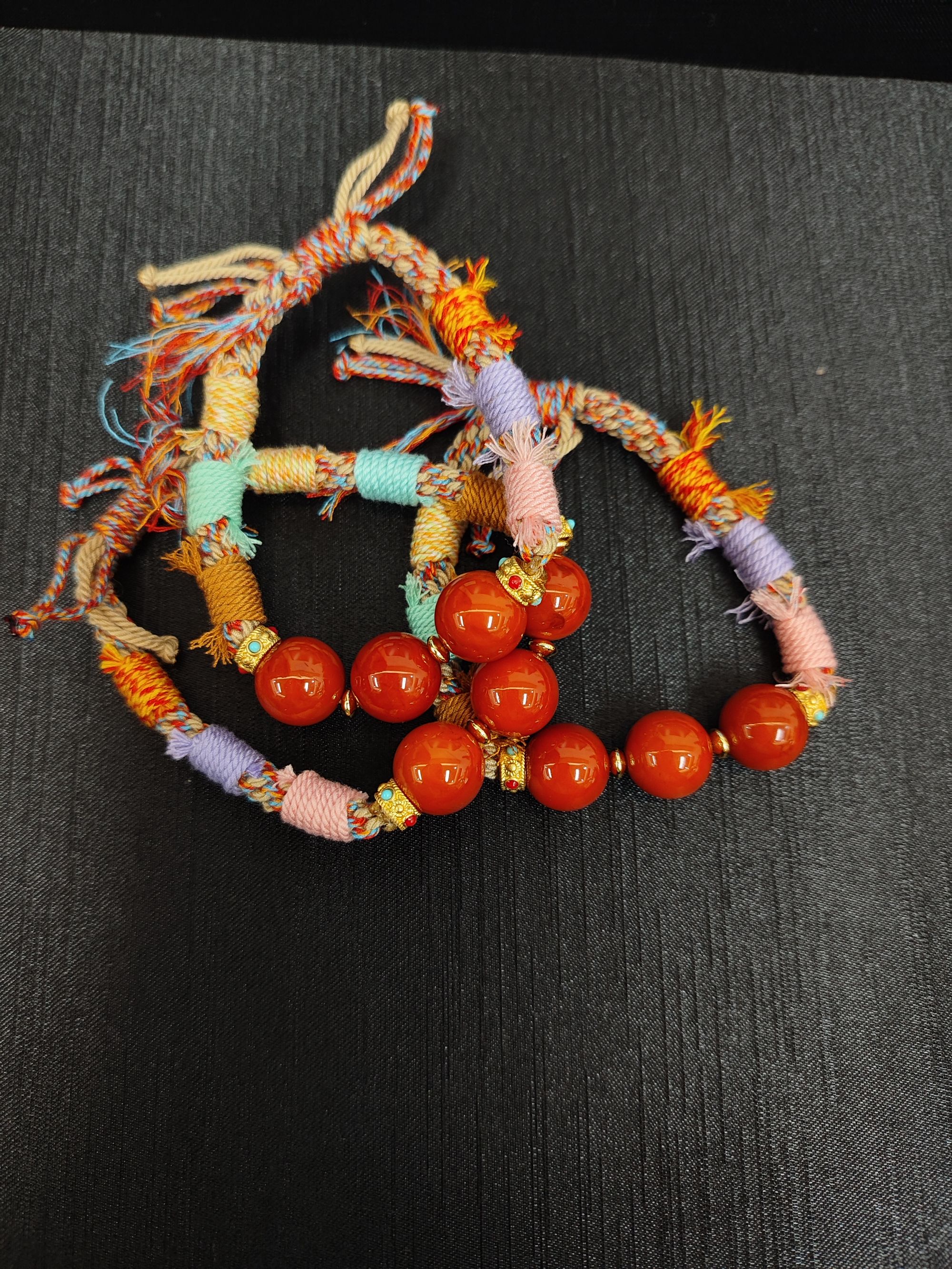 老蜡圆珠手绳13m+（多样性一件发货）