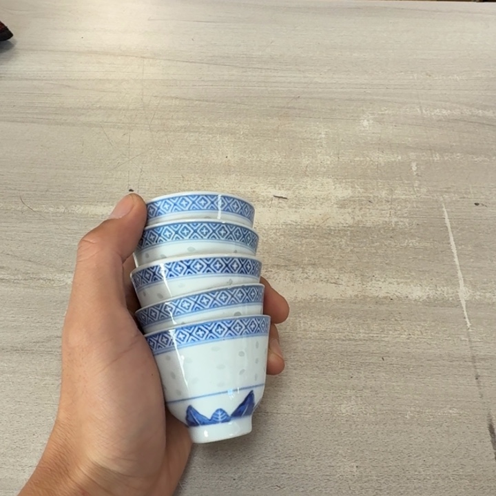 撷***取瓷片茶道具工艺品