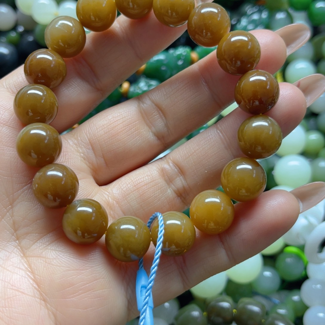 和田玉手链未镶嵌