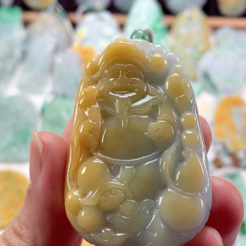 【闪购商品】翡翠吊坠(不含链)未镶嵌
