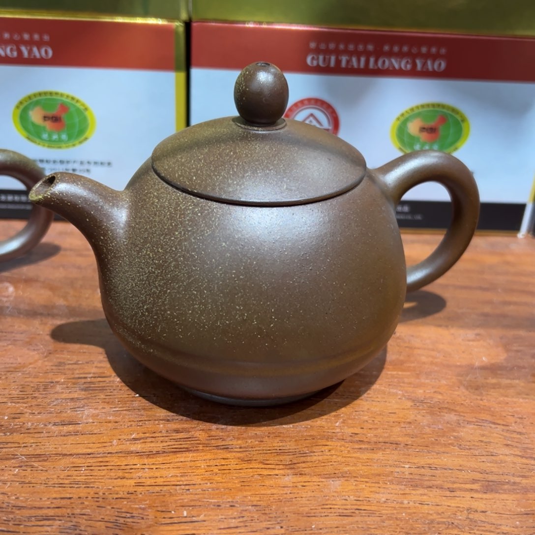 贵台龙窑柴烧茶壶66