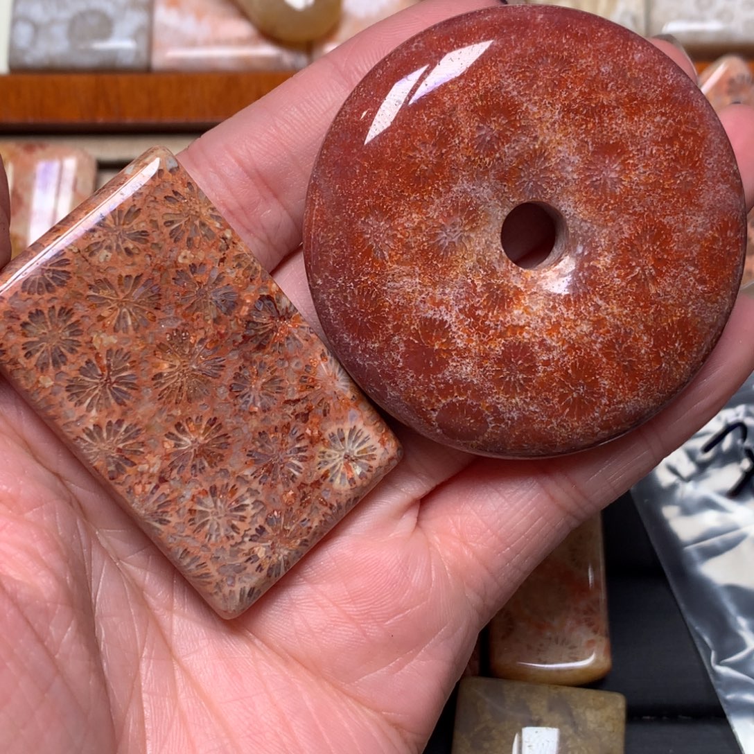 王***纸硅化玉未镶嵌吊坠无事牌手排平安扣