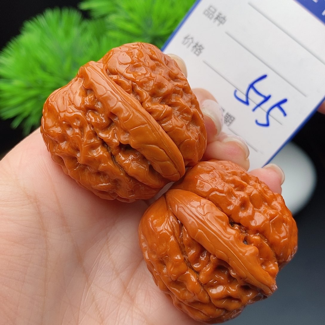 文玩核桃把件39甲骨文515