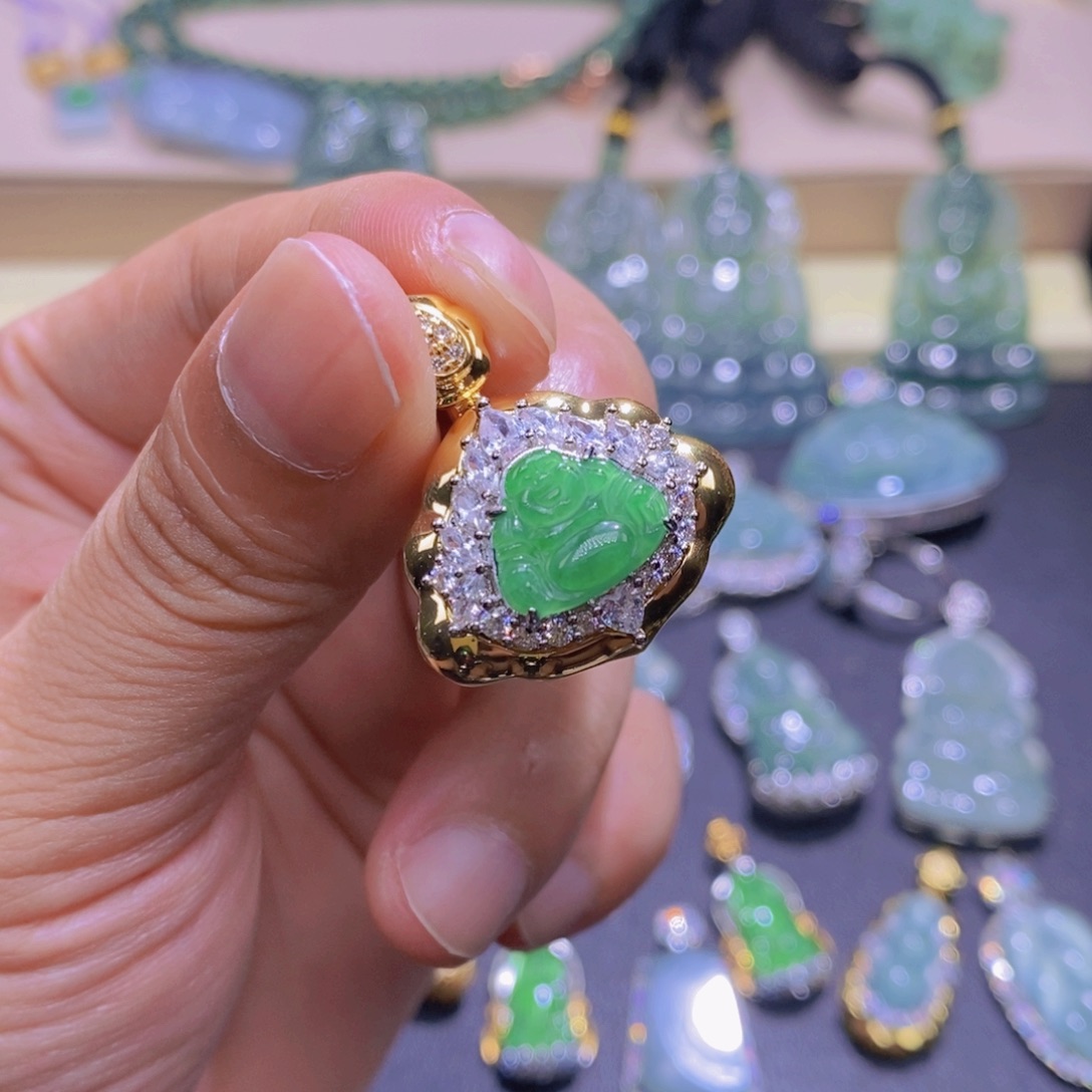 吊坠(不含链)未镶嵌翡翠佛公