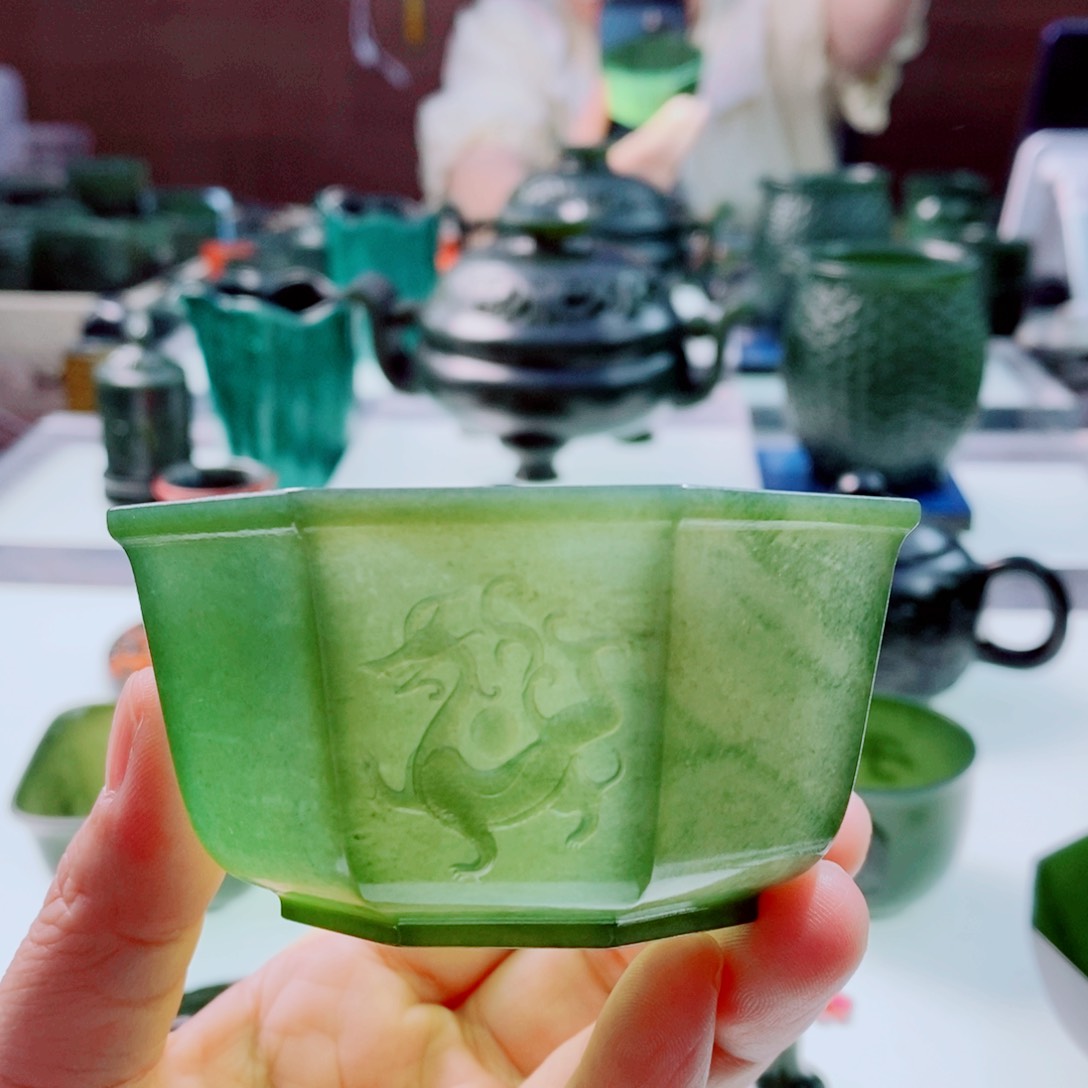 和田玉（青玉）未镶嵌摆件