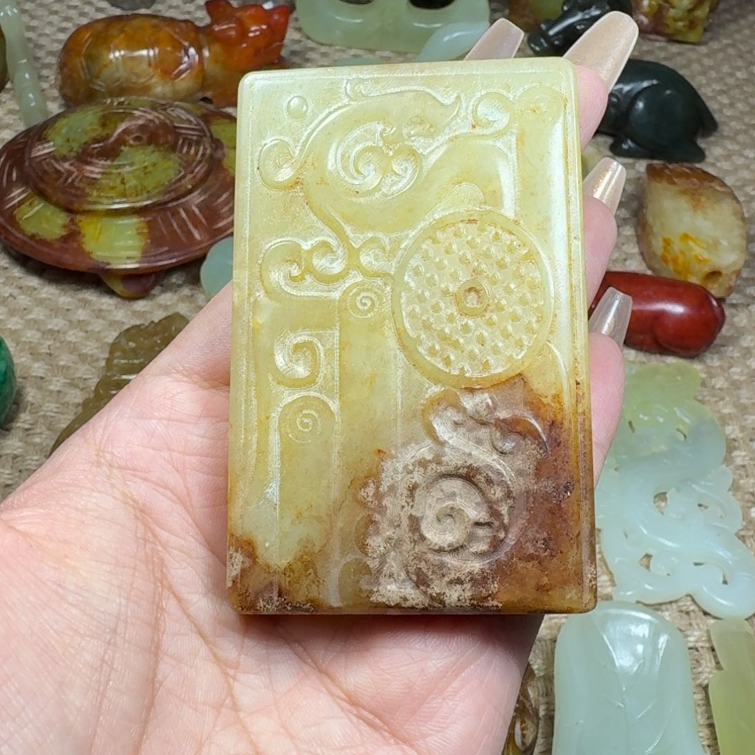 吊坠白玉菩提挂件