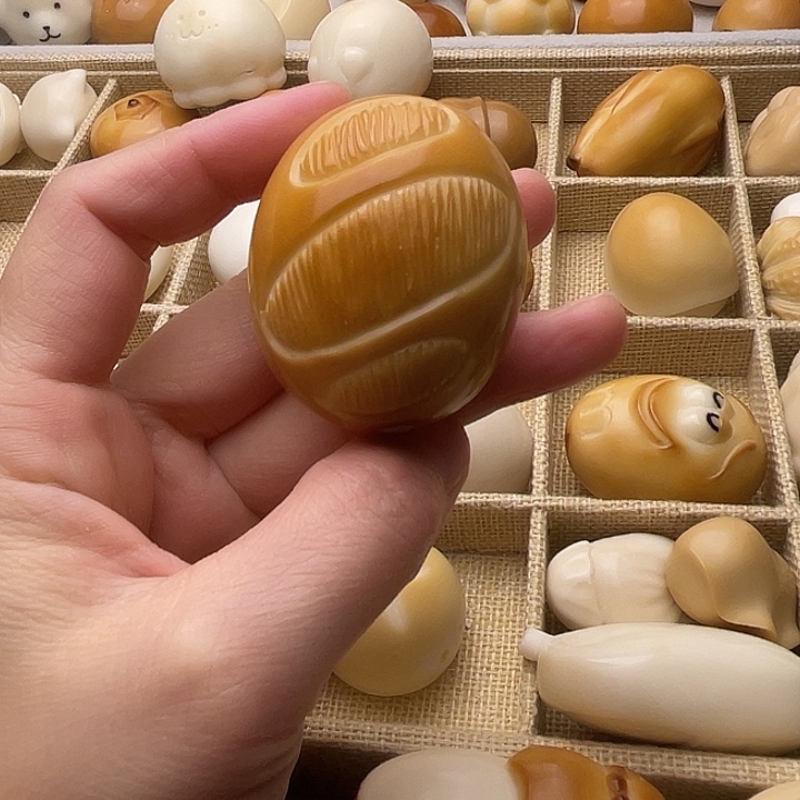 菩提根/象牙果吊坠胖法棍4840