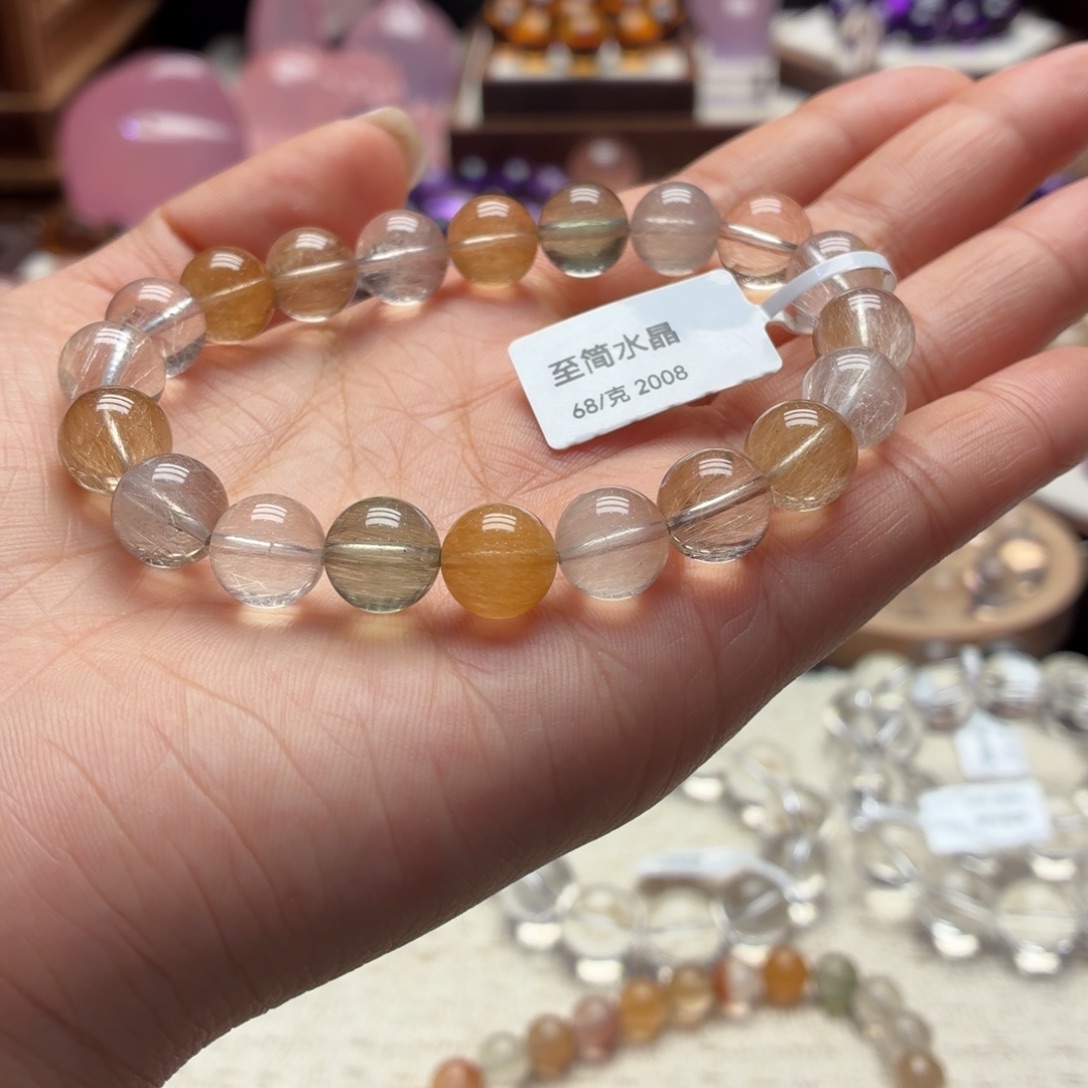 未镶嵌水晶手链10