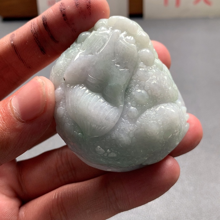 翡翠未镶嵌颈饰保真天然a货翡翠